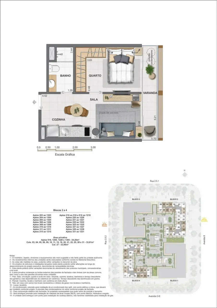 PLANTA 34m²