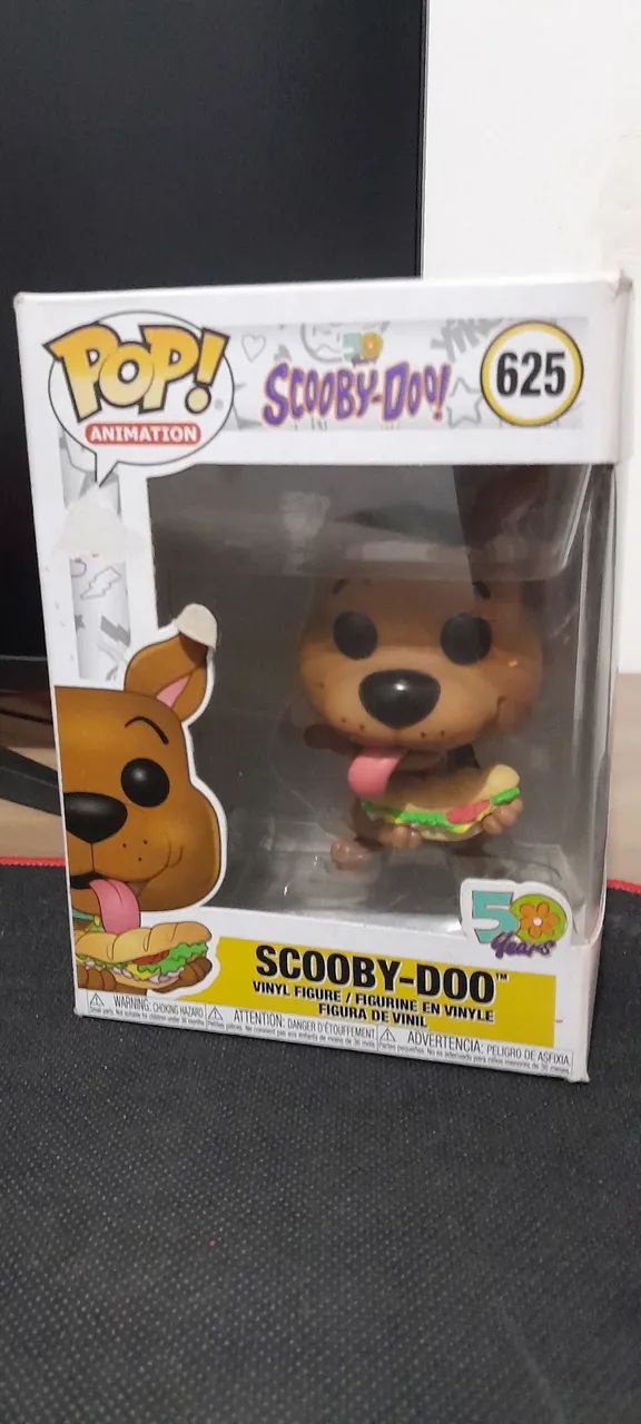 Funko pop scooby-doo com sanduíche 625