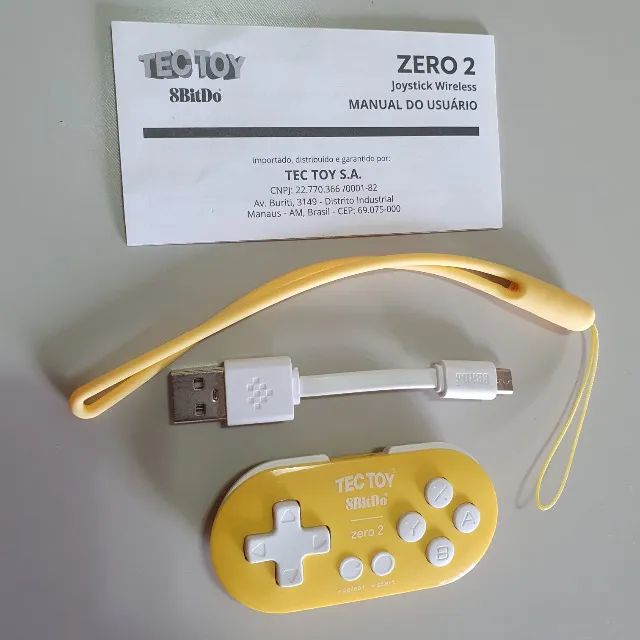 Controle Tectoy 8bitdo Zero 2