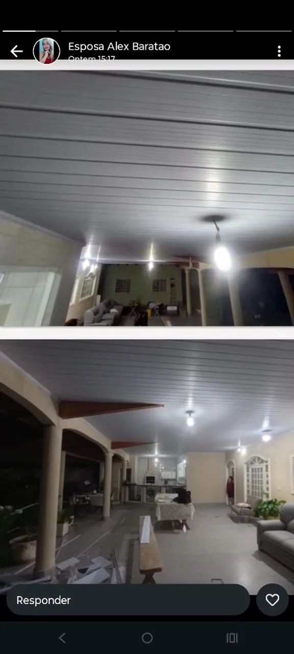 Forro PVC - Vidro temperado - Box - Janelas - Foto 3