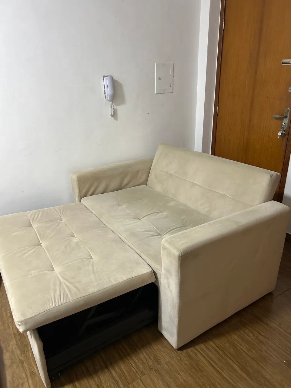 Sofá cama Bege - Foto 3