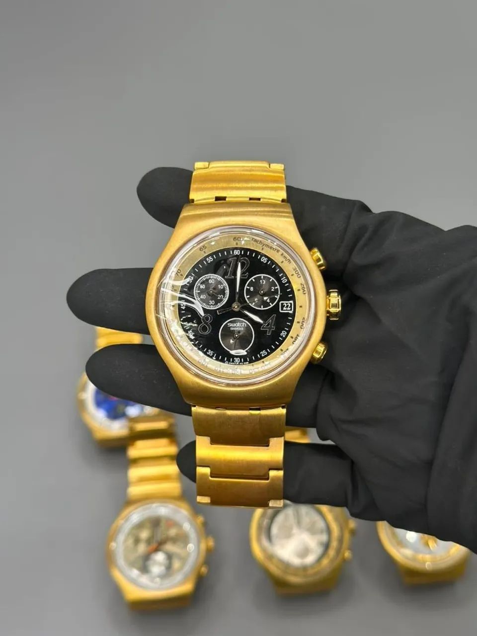 SWATCH LANCAMENTO PRETO