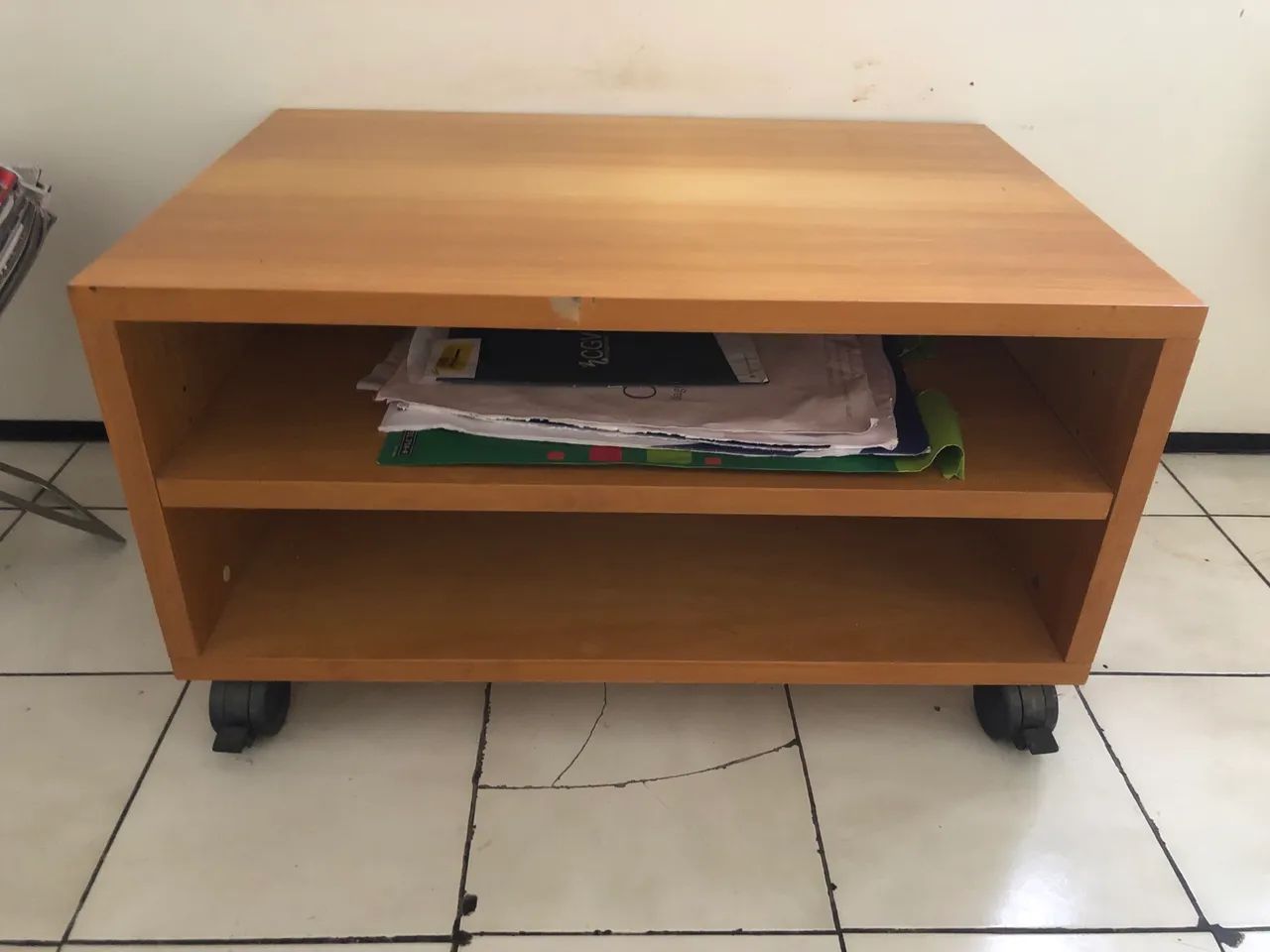 Rack para sala com rodinhas - Foto 3