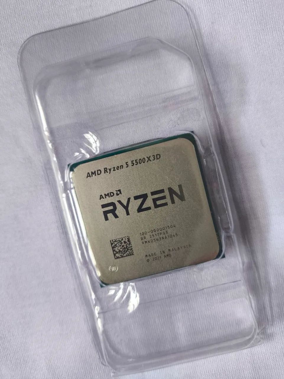 PROCEAMD Ryzen 5 5500X3D | Processador Gamer AM4 | 6 Núcleos 12 Threads | Novo Lacrado - Foto 2