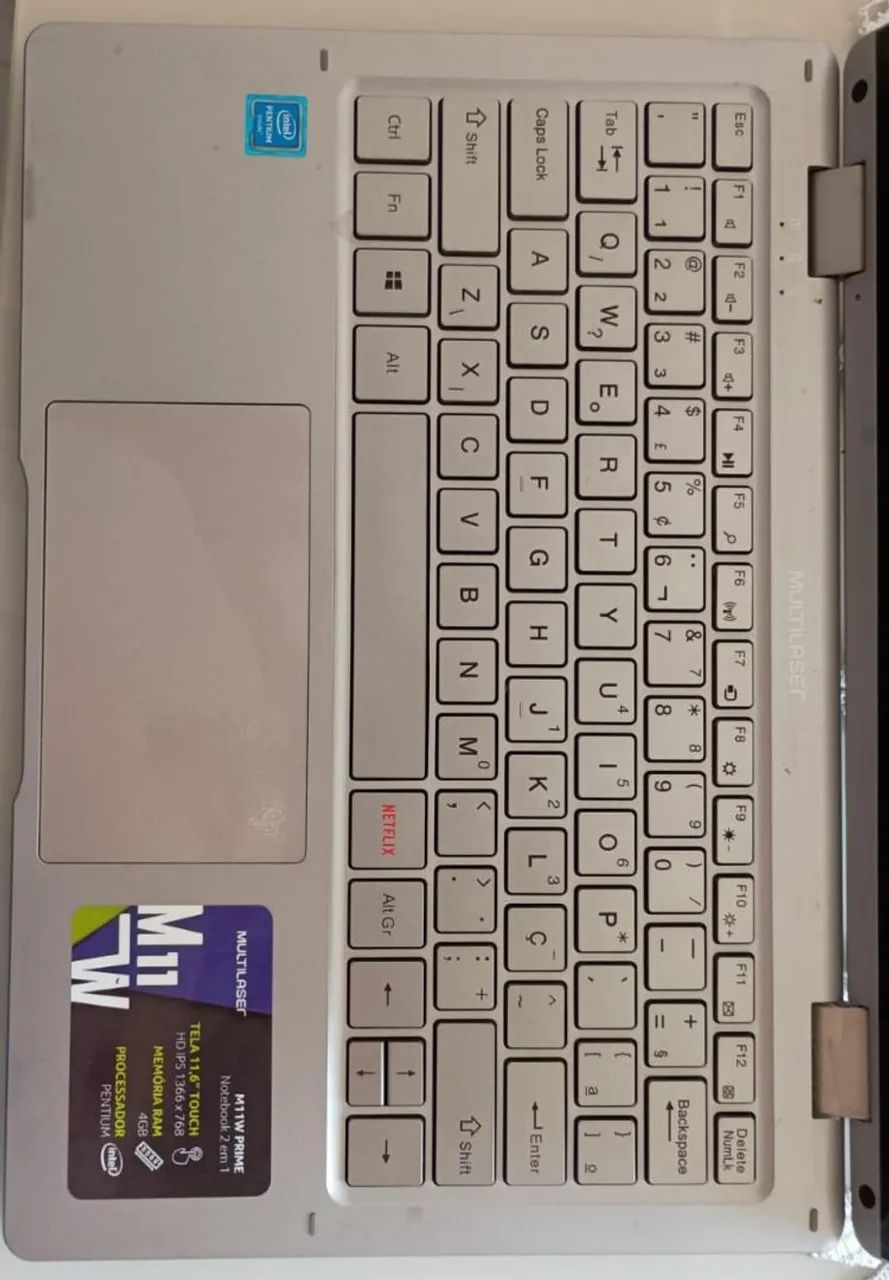 Vendo notebook Multilaser Pentium - Foto 2