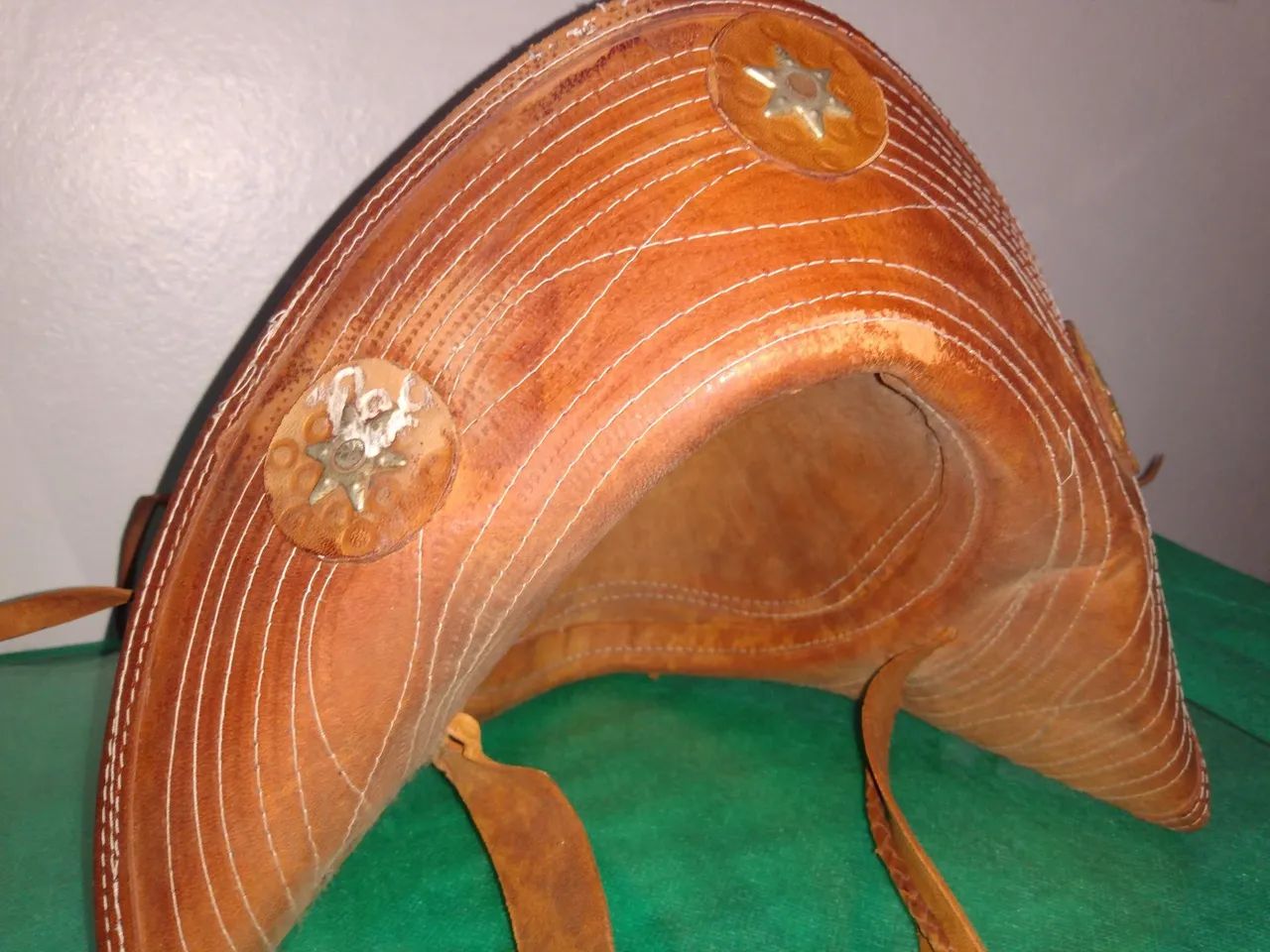 Chapéu de couro lampião  - Foto 2