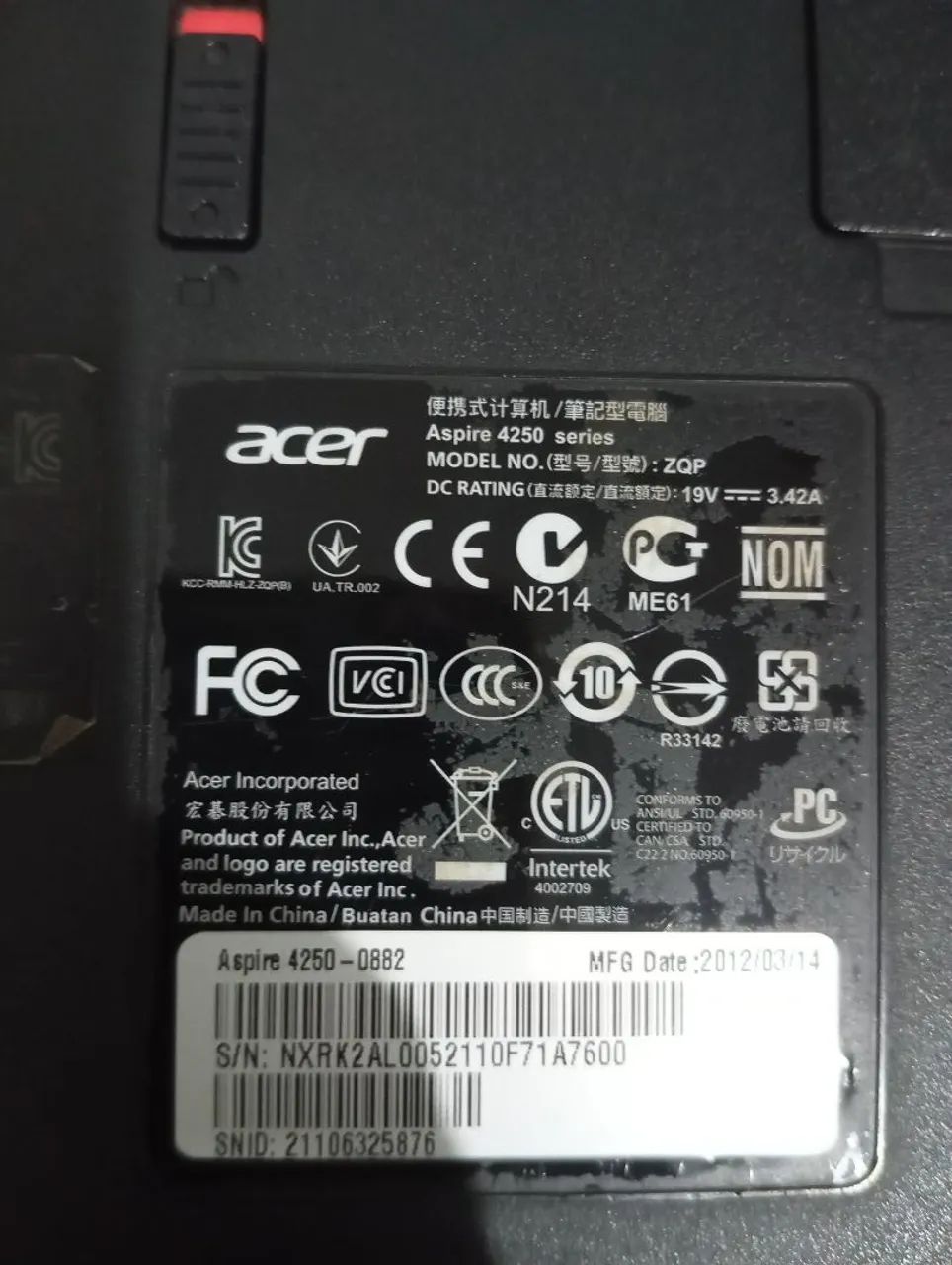 Notebook acer - Foto 2