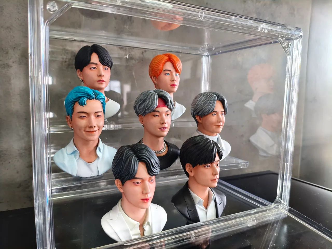 BTS - Coleção de bustos dos integrantes do BTS - Foto 4