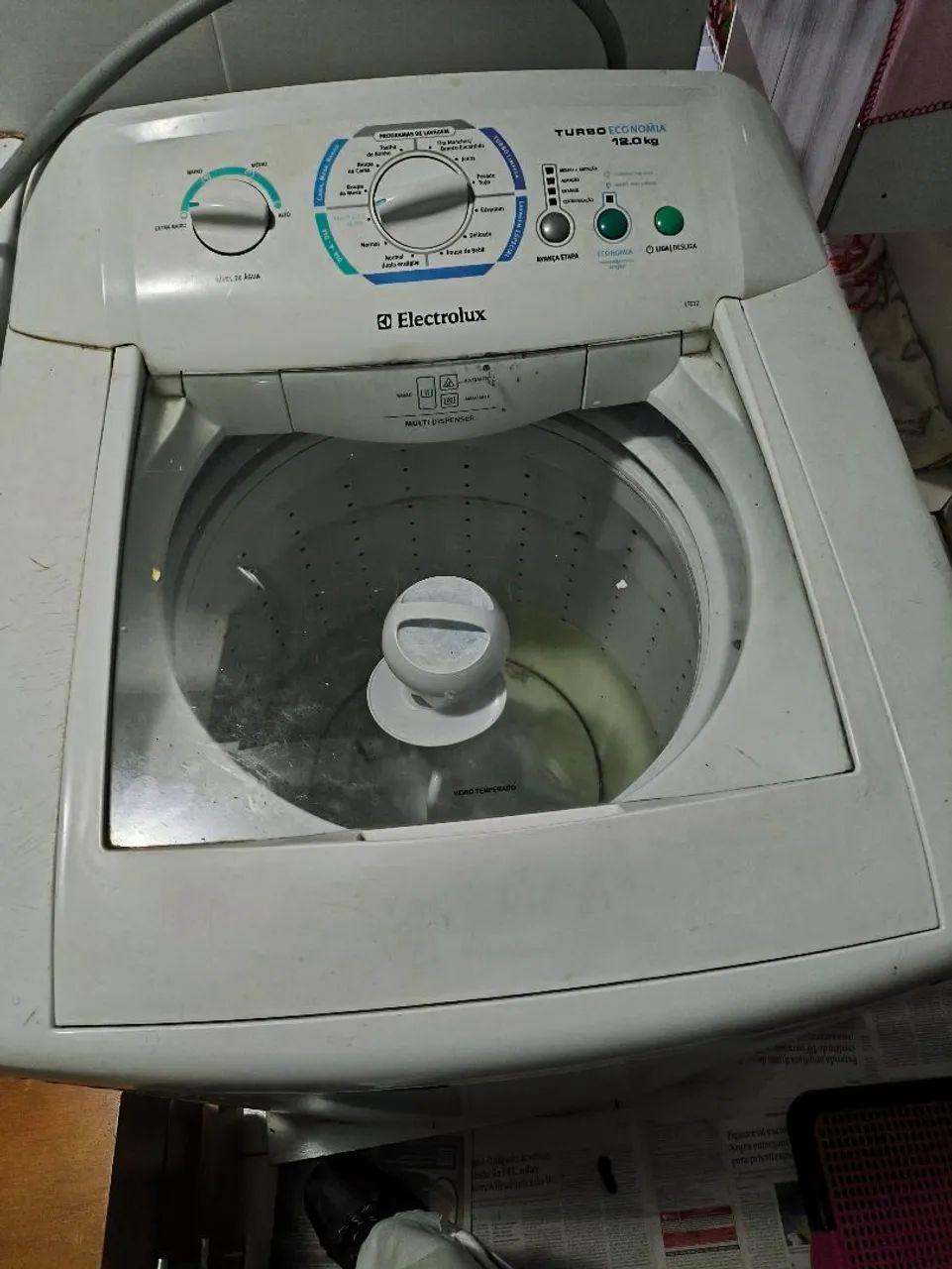 Máquina com defeito 
