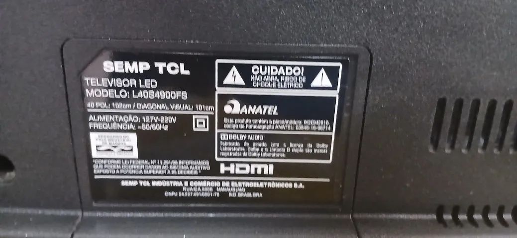 TV SEMP TLC COM A TELE QUEBRADA - Foto 3