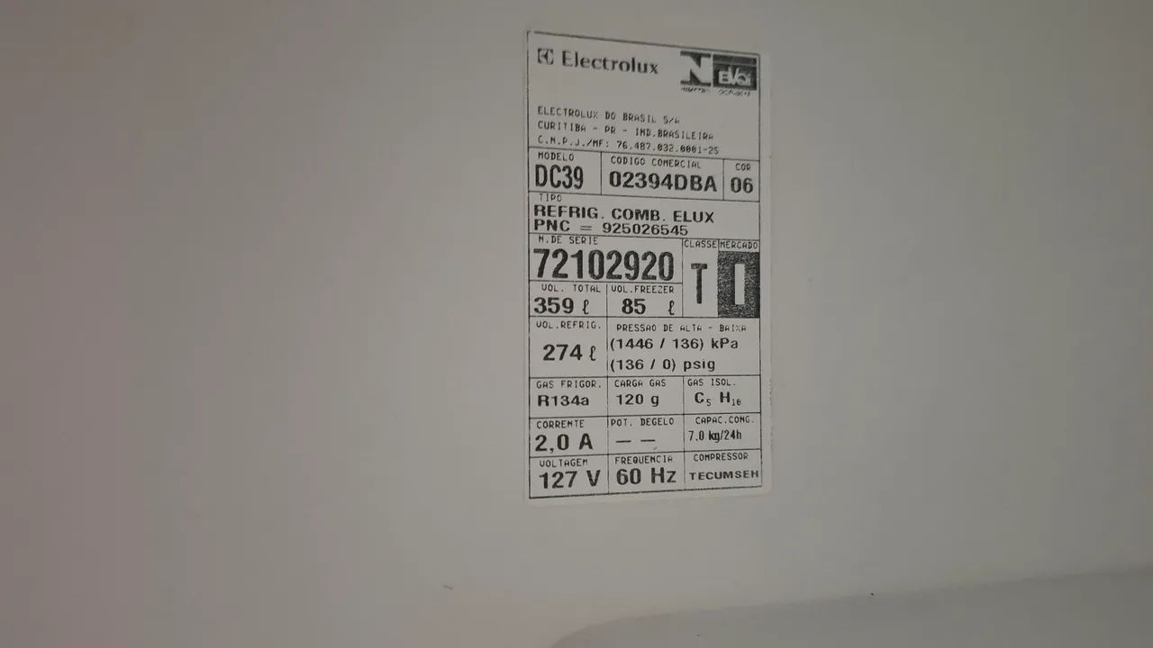 Geladeira Electrolux dc39 - Foto 2