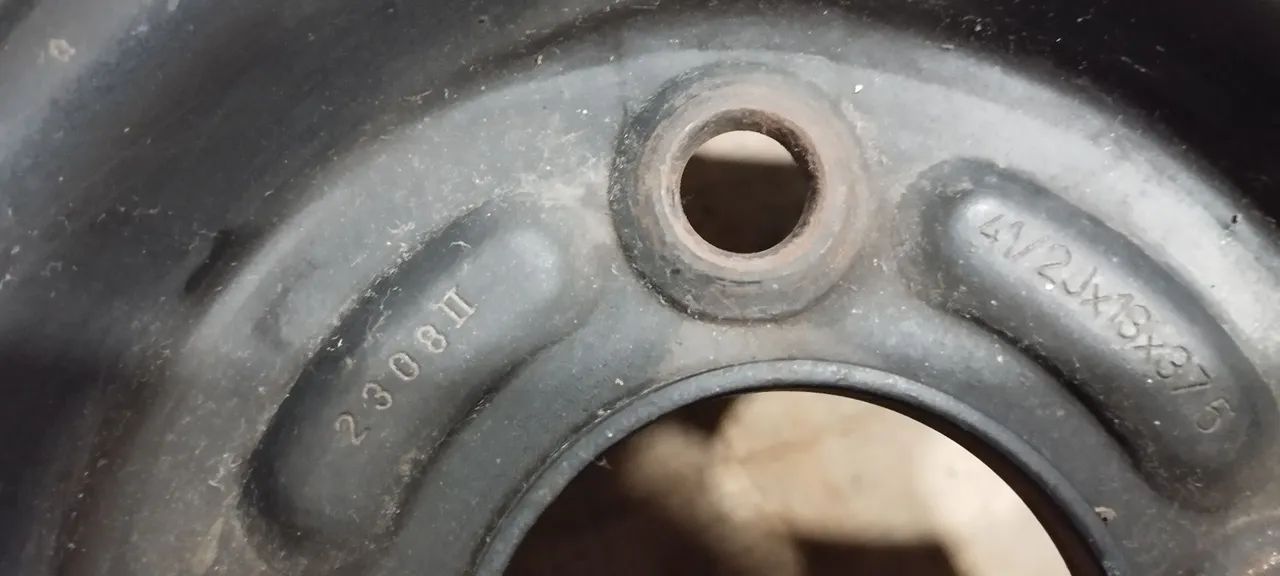 Rodas de ferro do Ford Ka antigo - Venda avulsa - Foto 2