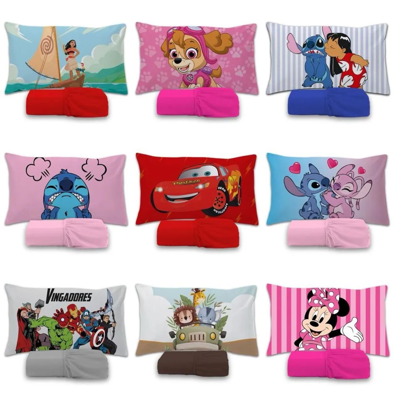 Jogo de Lençol Elástico Solteiro com Fronha Temática  - Foto 2