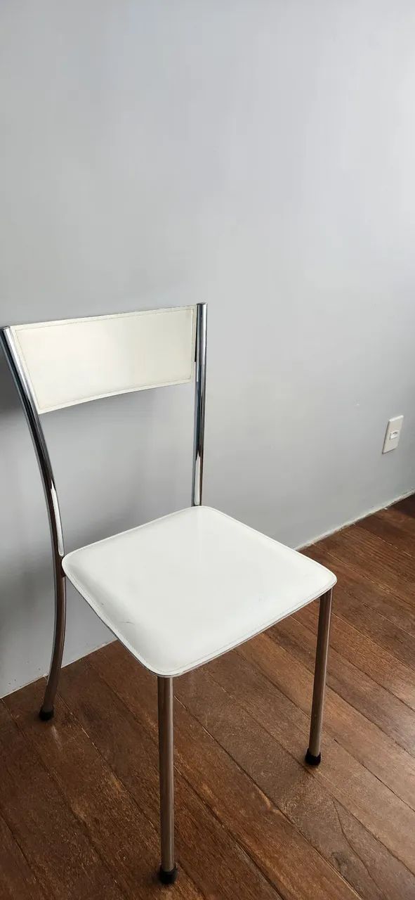 Cadeira inox/couro  - Foto 4