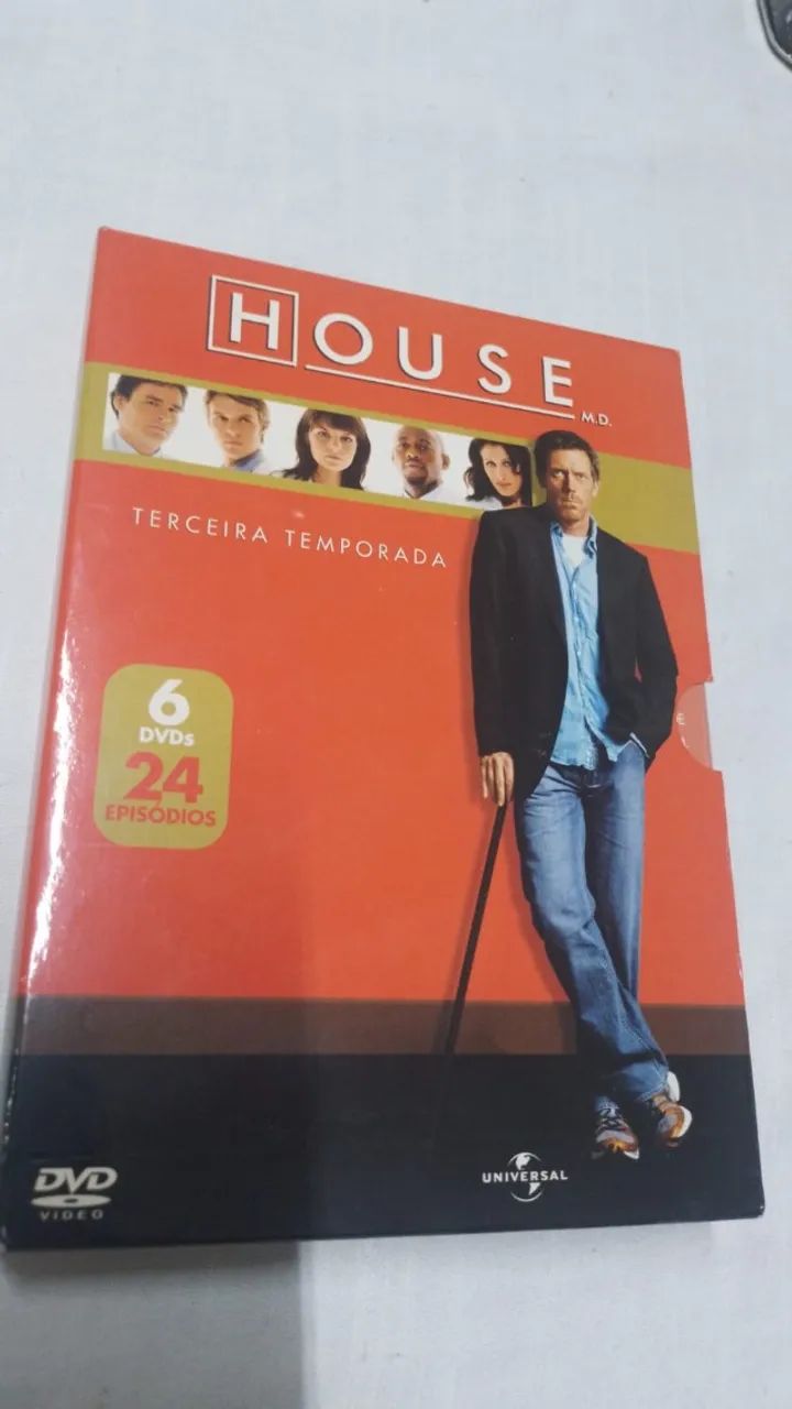 DVD Box House - Terceira Temporada - 6 Discos ( 24630 )