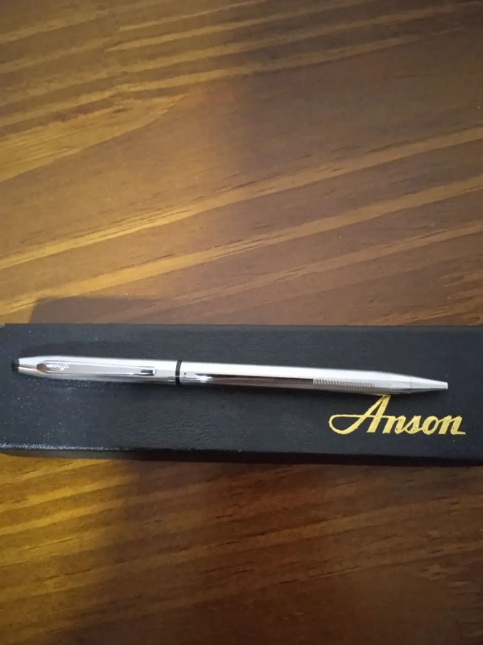 Caneta Anson Prateada - Foto 2