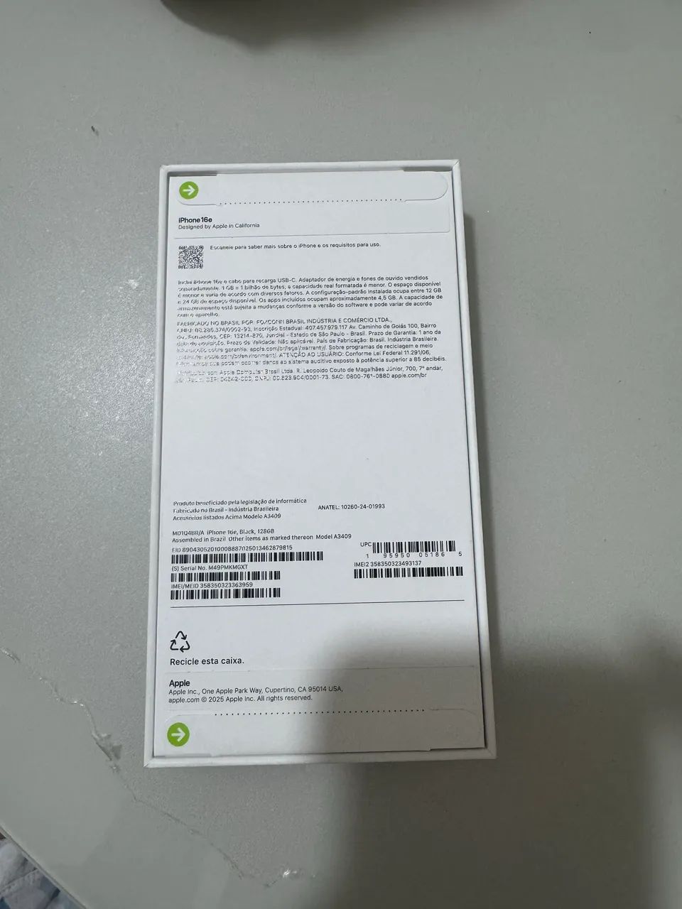 Iphone 16E - Celulares e Smartphones - Japiim, Manaus 1478312421 | OLX
