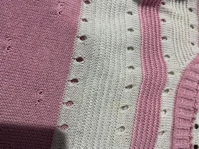 Blusa de tricô rosa - Foto 2