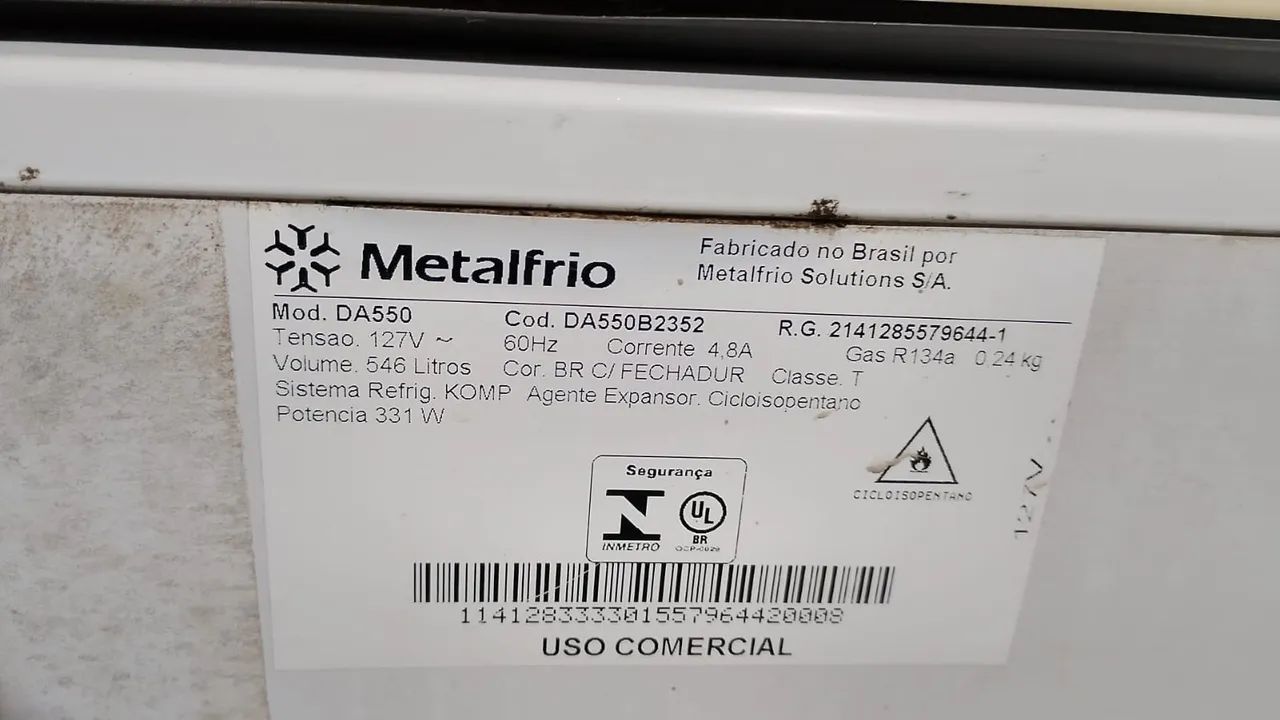 FREEZER HORIZONTAL METALFRIO - Foto 5
