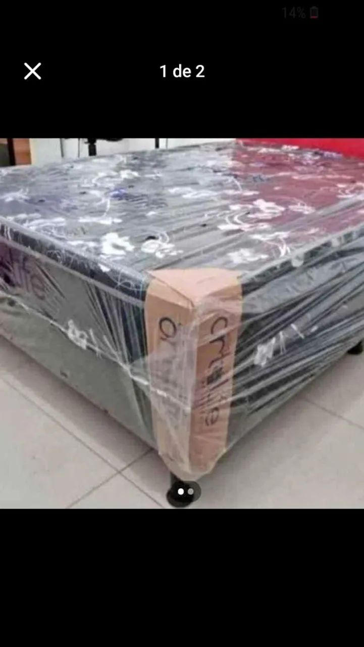 Cama box casal alta da fábrica  - Foto 2
