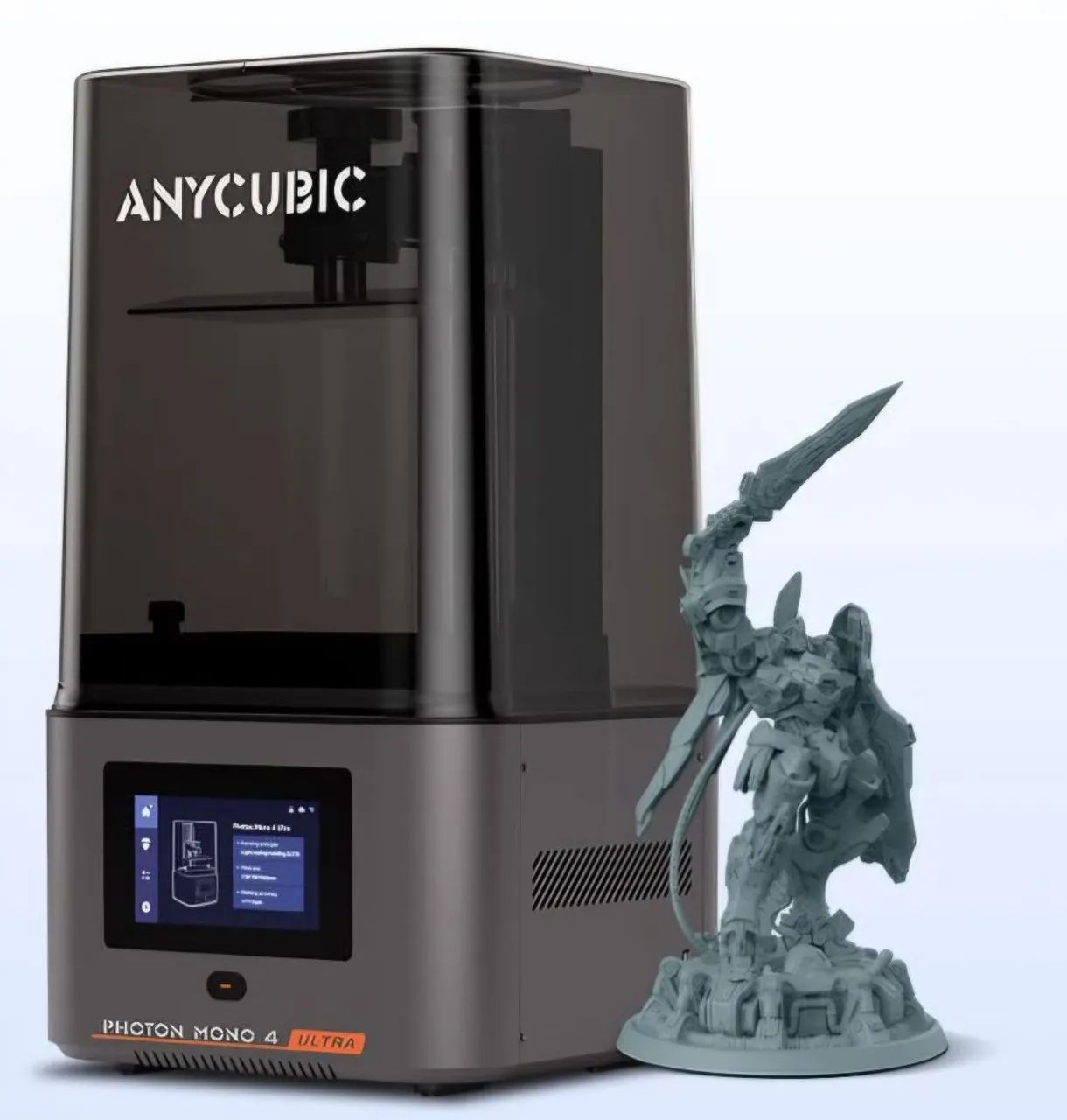 Impressora 3D resina nova + 1kg de resina cinza 3D cure