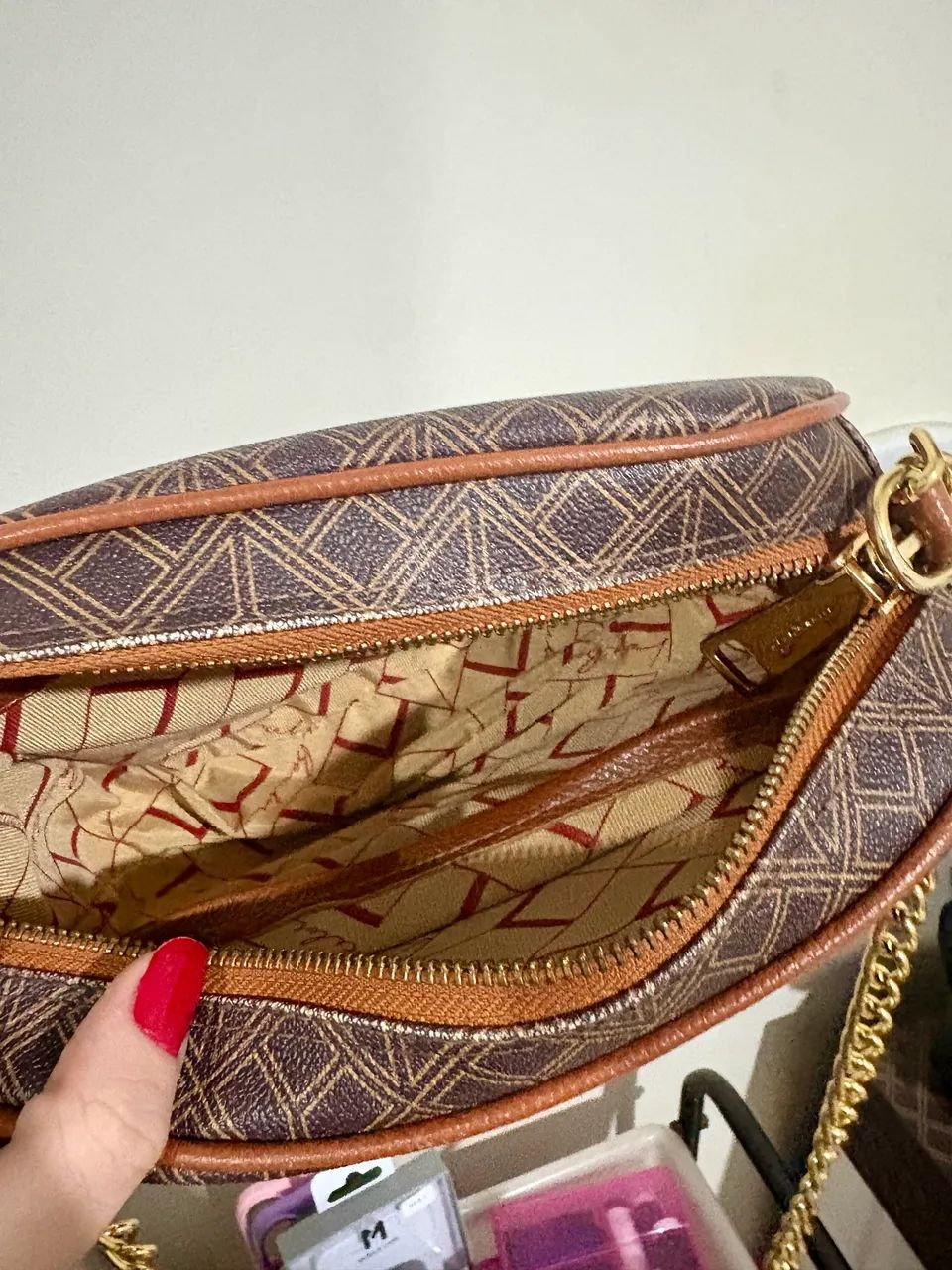 Bolsa luiza barcelos monograma - Foto 4