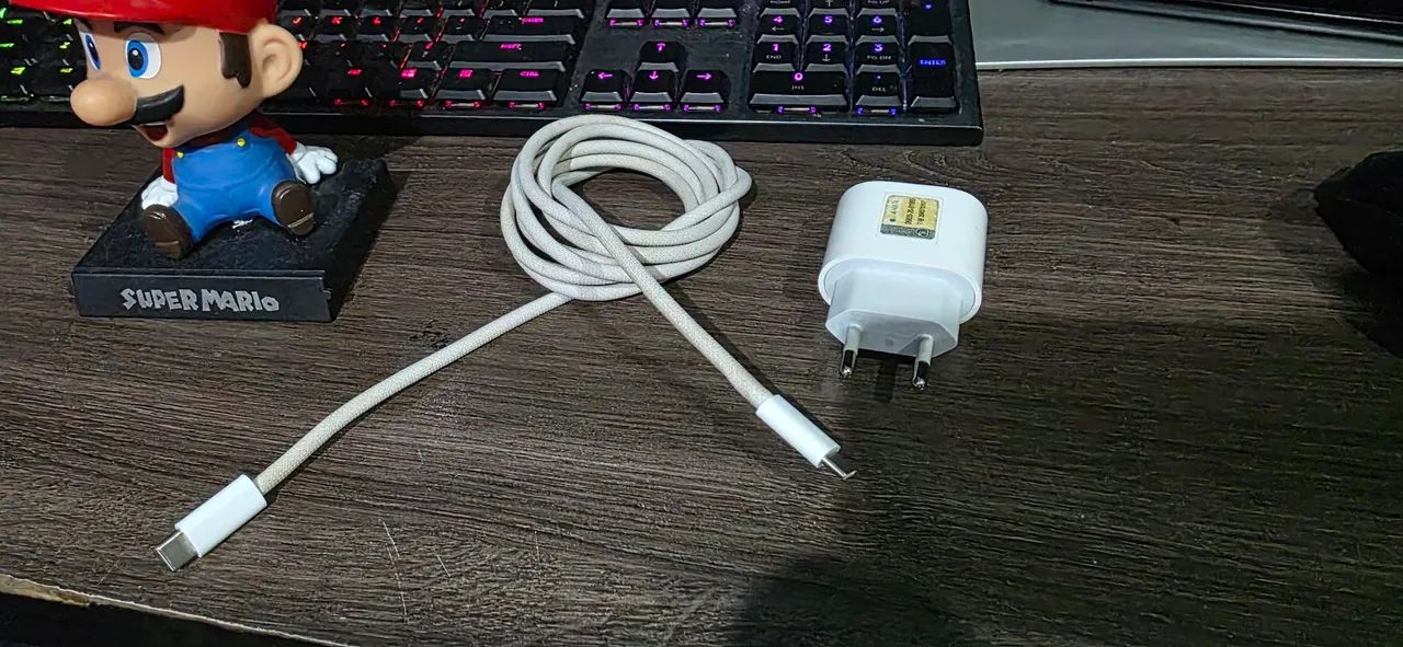 Carregador e cabo 2m Apple  (original)