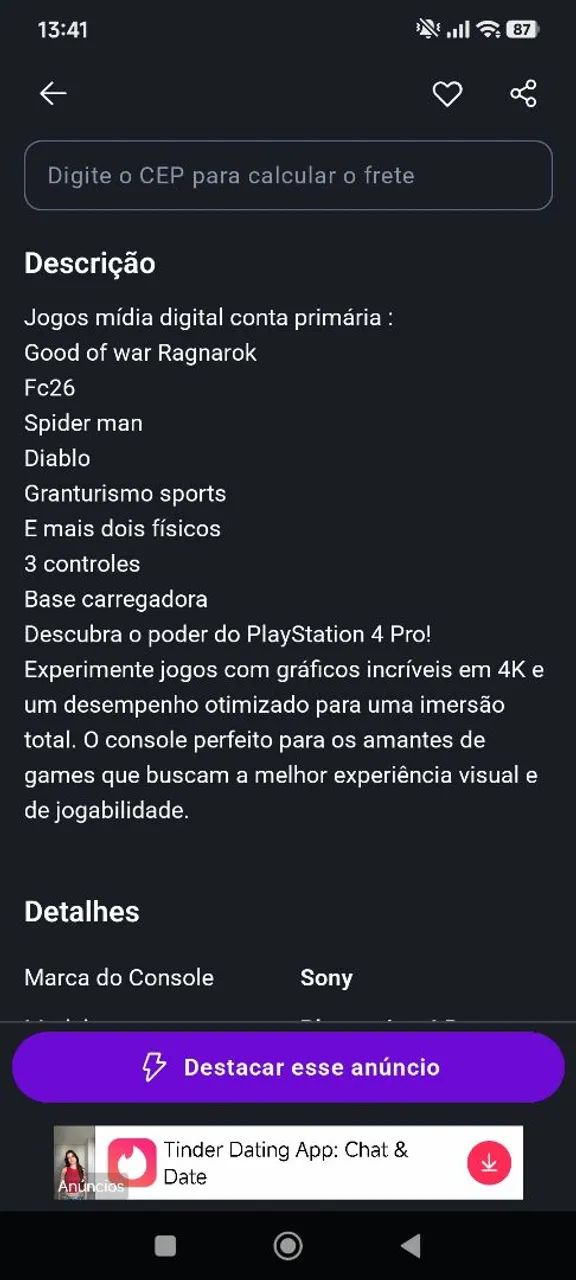 Ps4 pro 1Tb - Foto 4