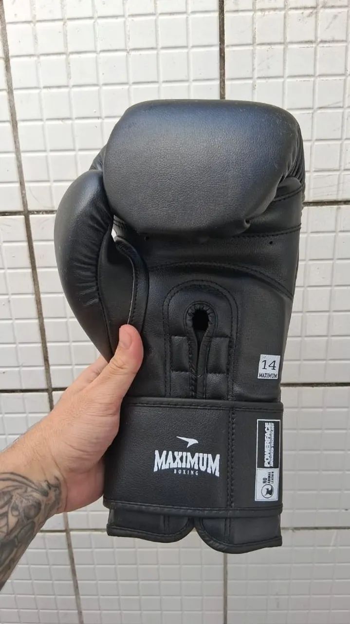 Luva MAXIMUM muay thai - 14oz NOVA - Foto 5
