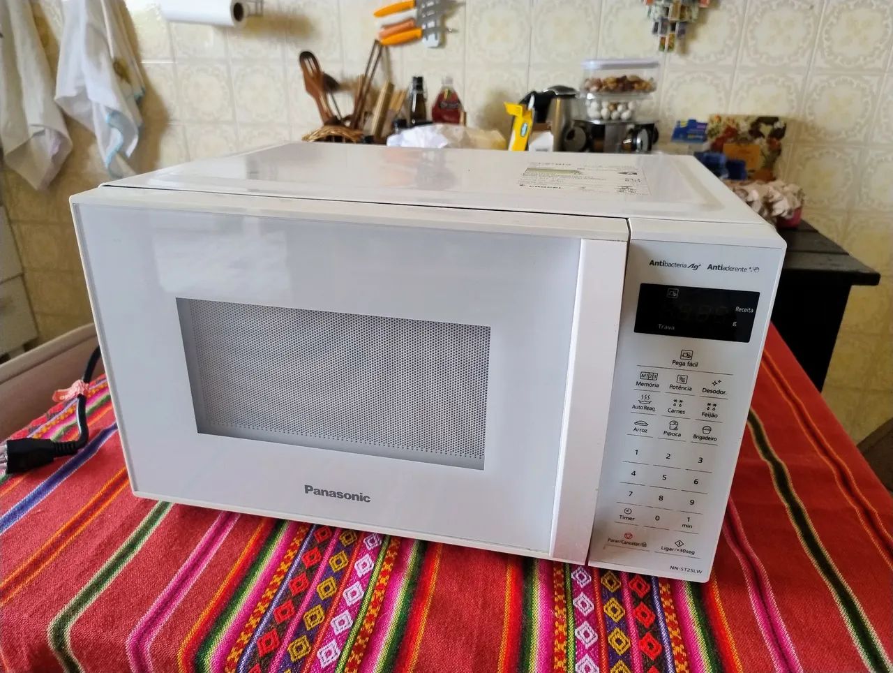 Micro ondas Panasonic antibac