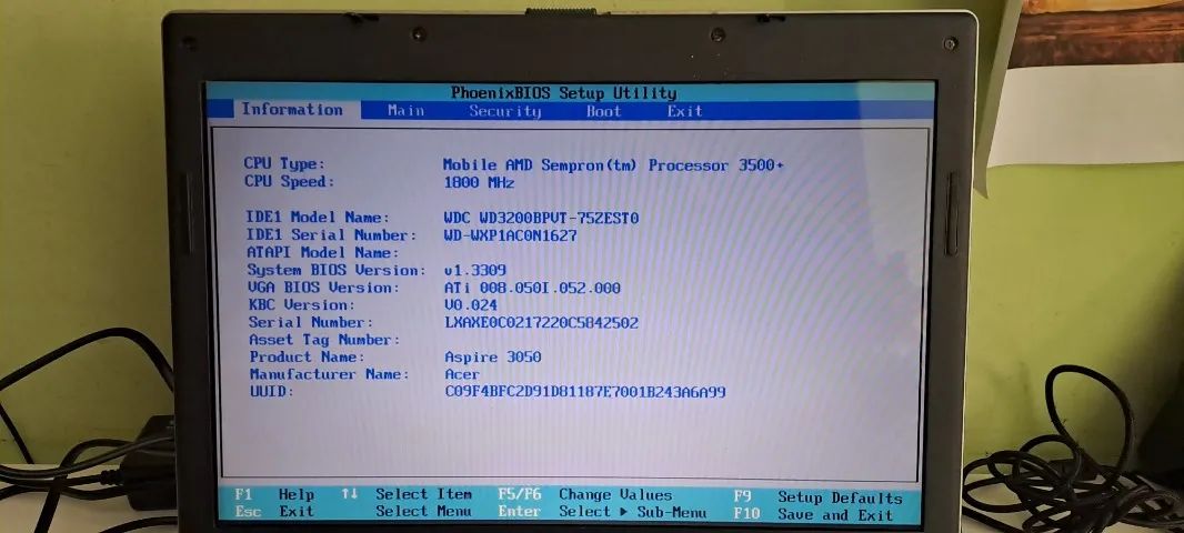Notebook Acer Aspire 3050-1458 - Foto 3
