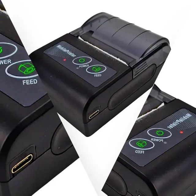 Mini Impressora Térmica Bluetooth 58mm *NOVA* - Foto 4