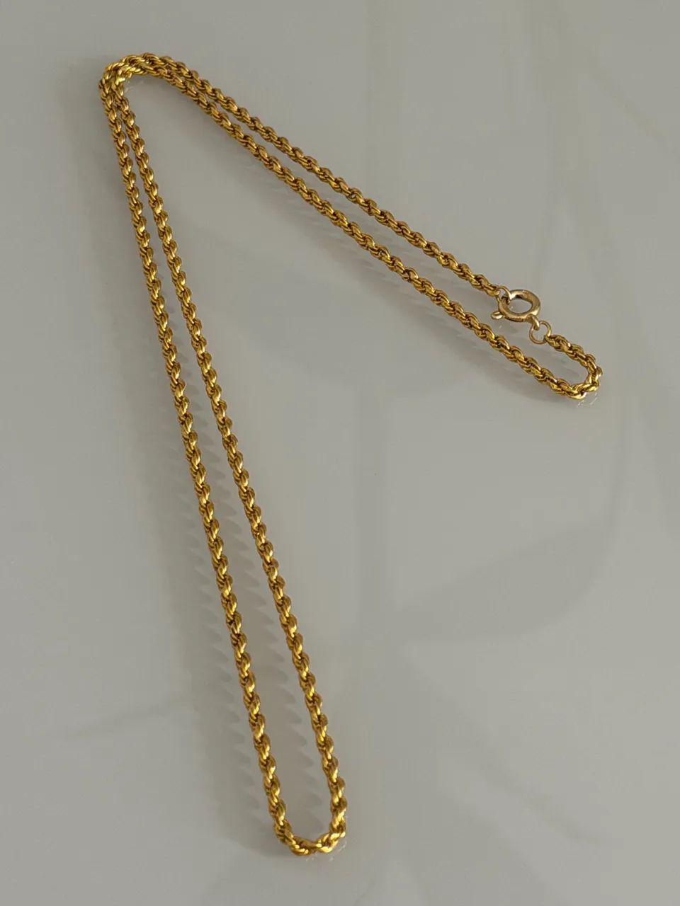 Corrente ouro 18k 7.1g 62cm - Foto 2