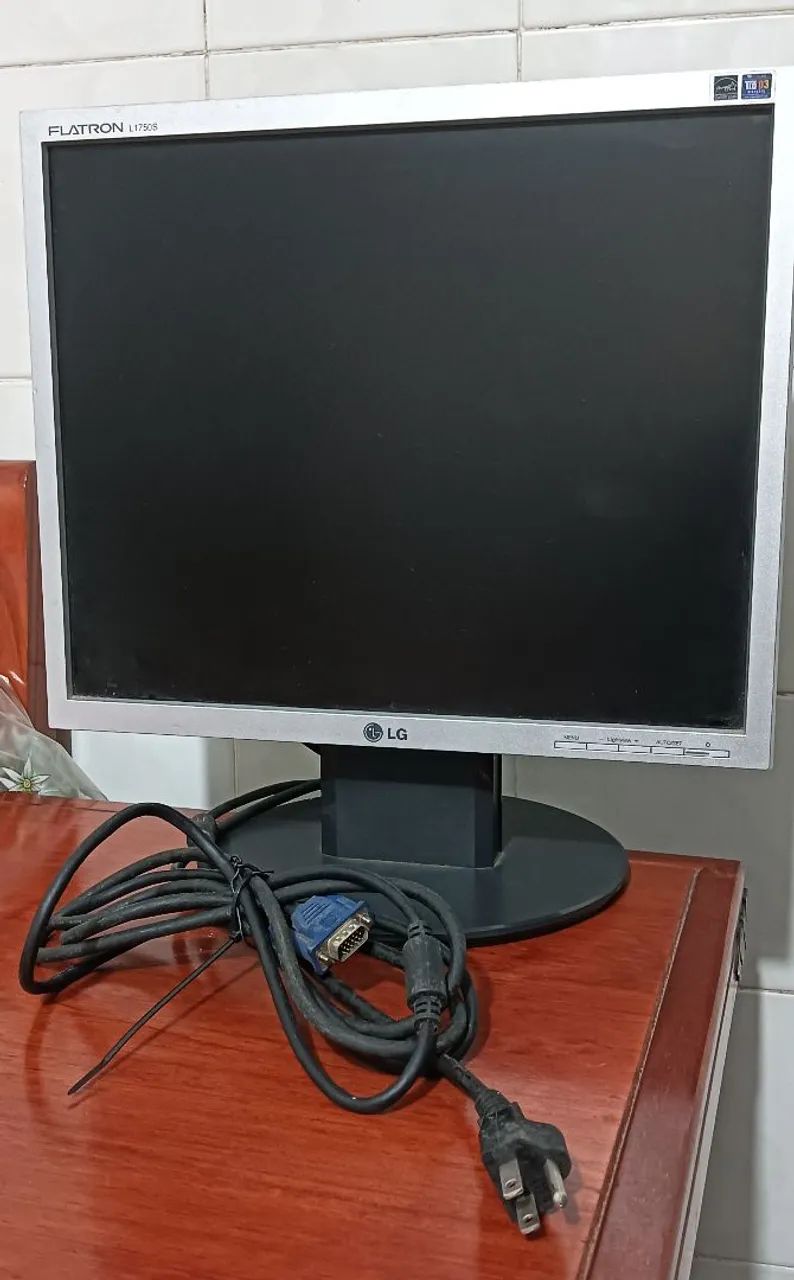 Monitor LG Flaton L1750 Funcionando Perfeitamente 