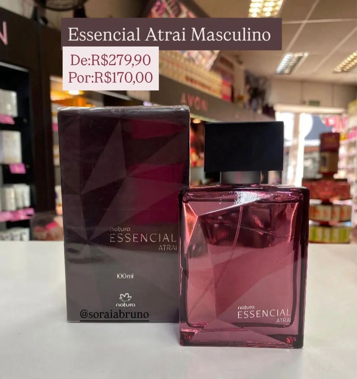 Essencial Atrai Masculino Natura