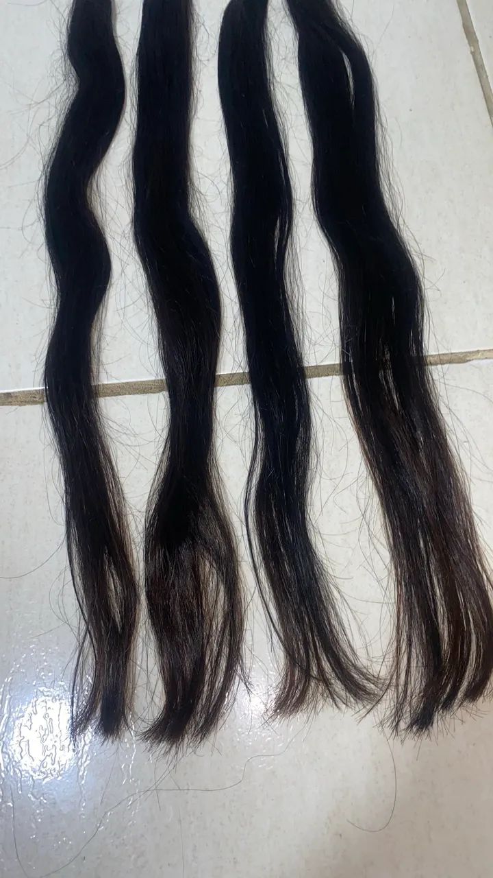 CABELO HUMANO NATURAL - 57 CM | 73 G - Foto 2