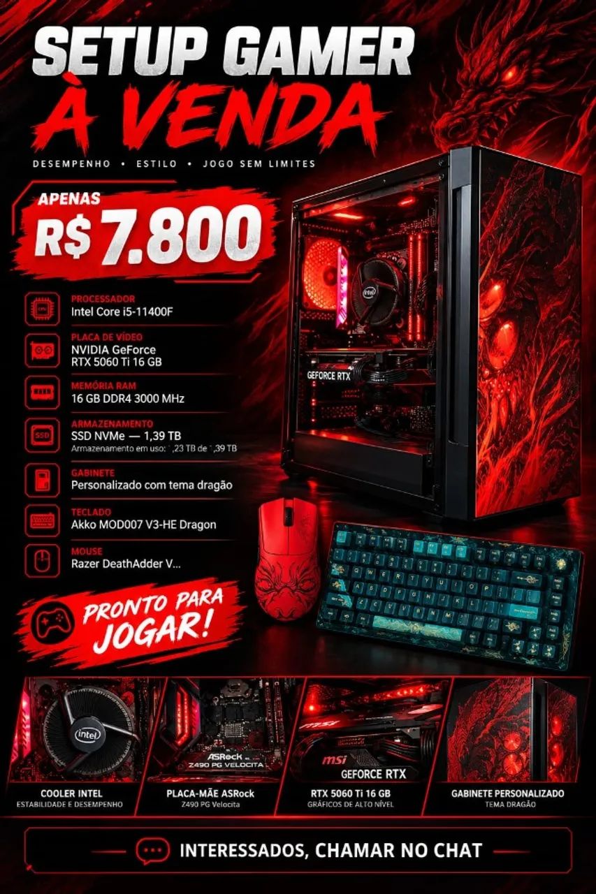 PC gamer - Setup Gamer 