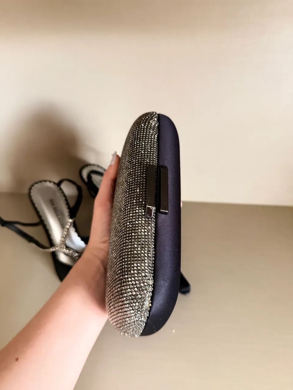 Clutch preta de festa  - Foto 5