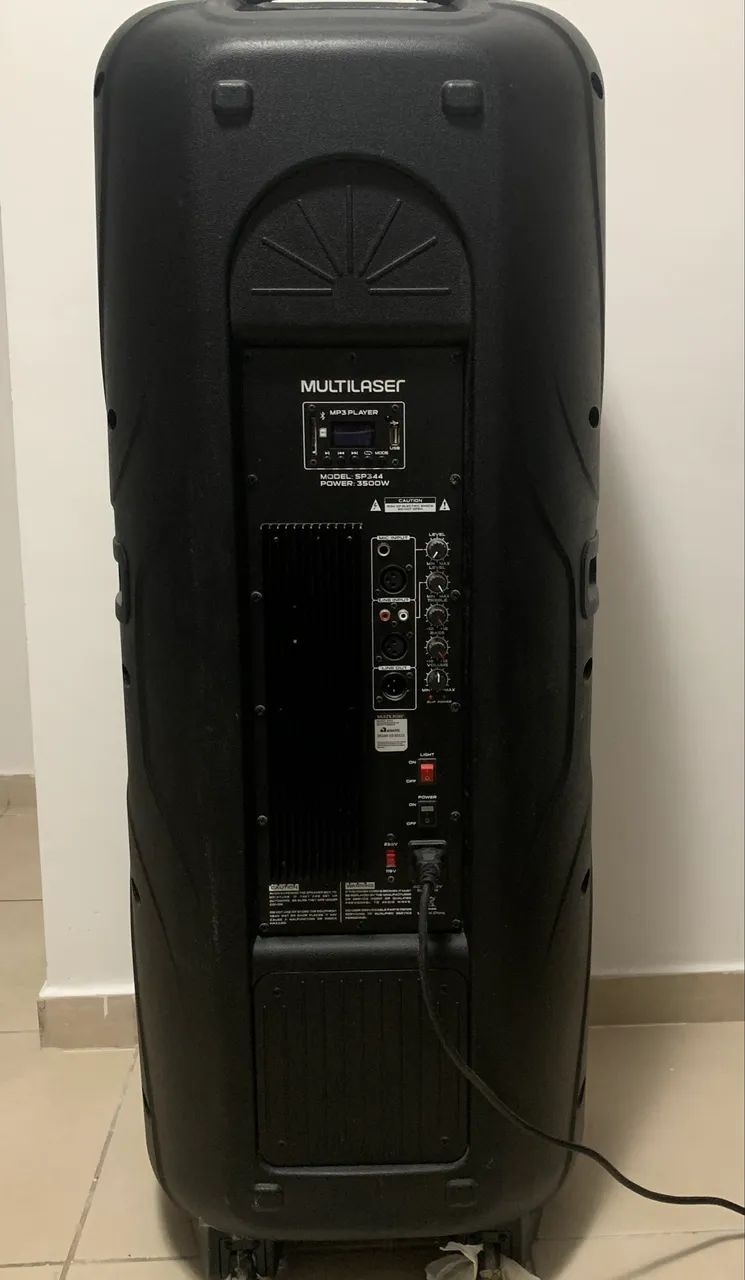 Caixa de Som SP344 Multilaser Torre Double  - Foto 2