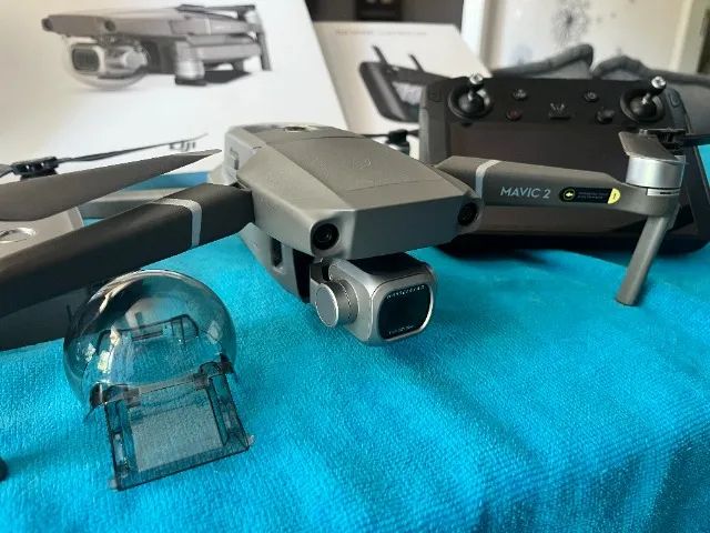 Drone DJI Mavic 2 PRO 4k +DJI Smart Controller + 3 baterias e carregador4x - Foto 4
