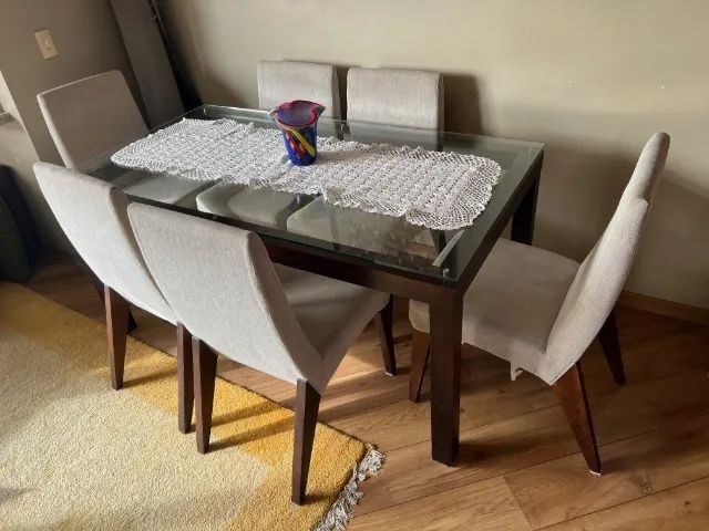 Mesa de jantar com cadeiras - Foto 2