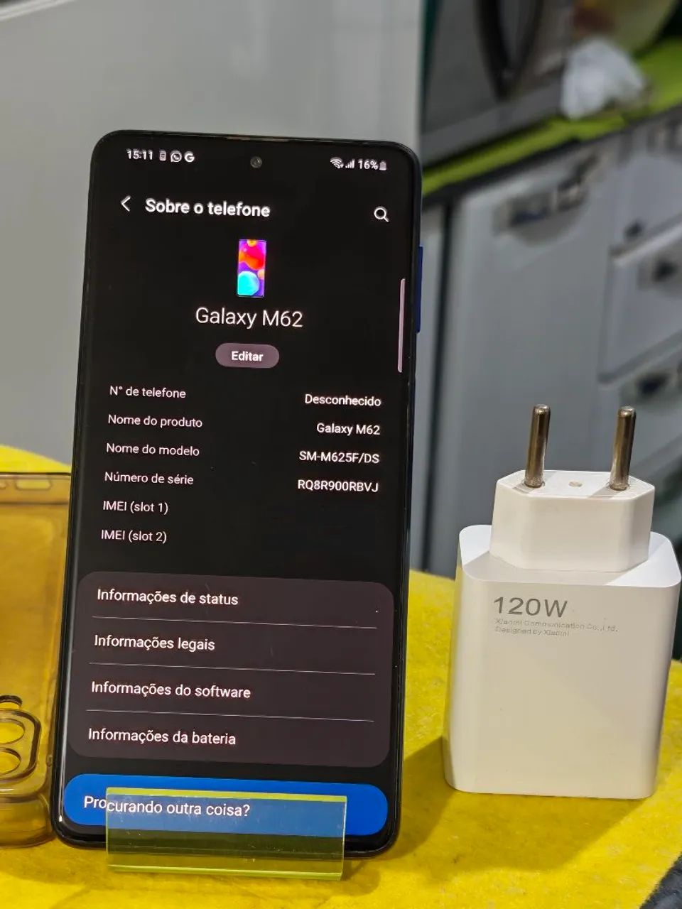 Samsung Galaxy M62  - Foto 3