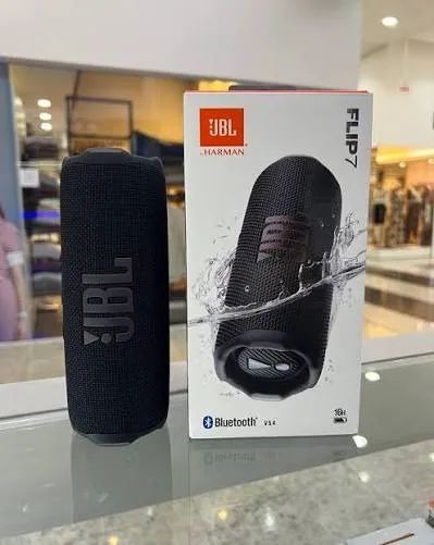 JBL FLIP 7 Preta e Azul  - Foto 3