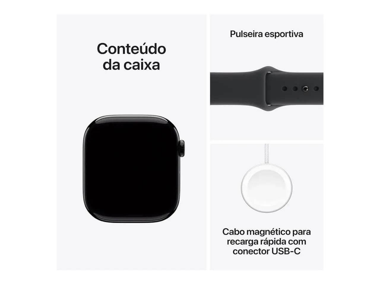 apple watch series 11 gps lacrado  - Foto 2