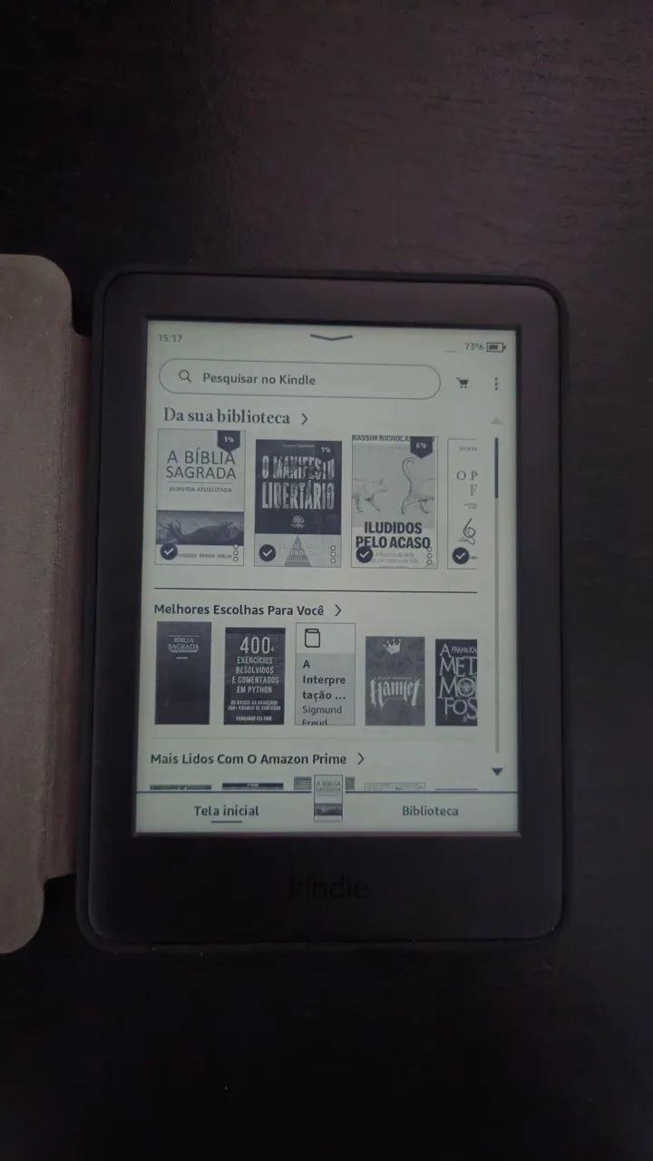 Kindle 10a - Perfeito estado - Com capa - Foto 2