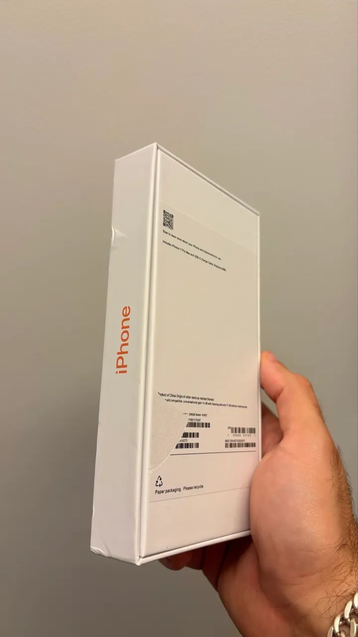 Caixa iPhone 17 pro max - Foto 3