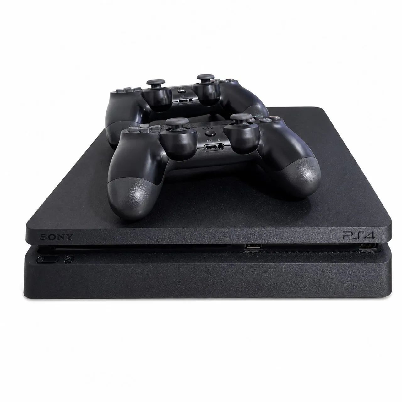 Ps4 slim com 2 controles 1 tera