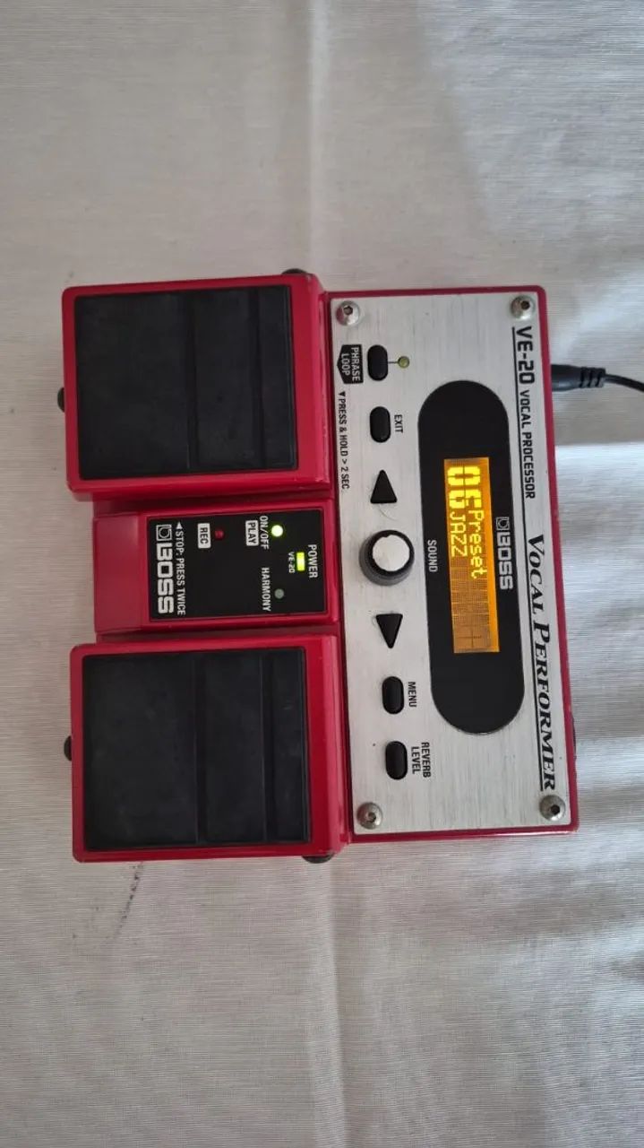 Pedal de voz VE-20 vocal processor