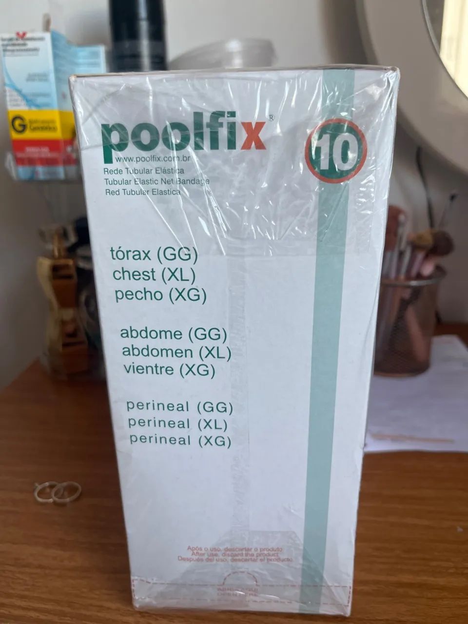 Rede tubular elástica para fixação de curativos  - Foto 2