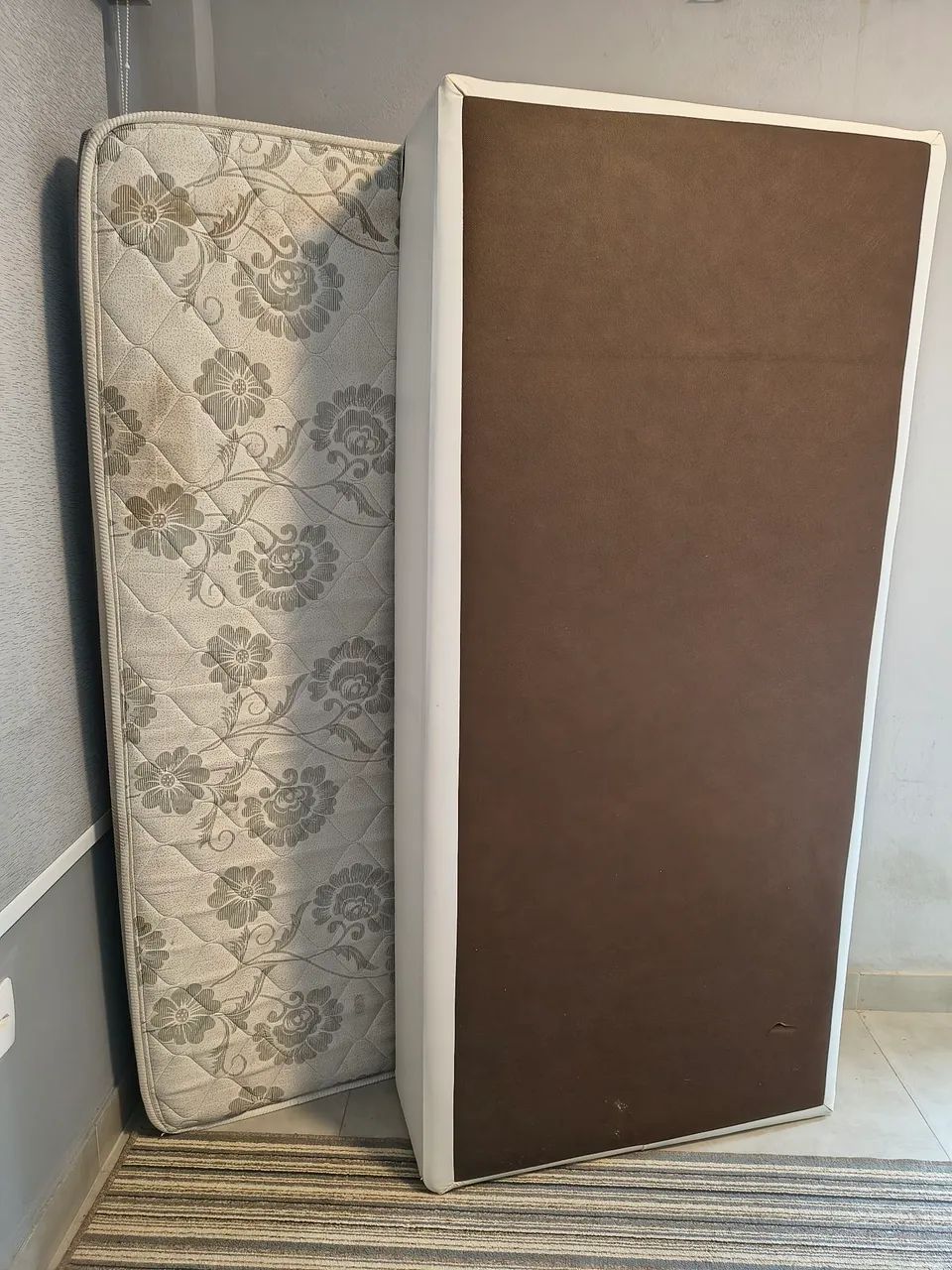 Cama Box solteiro completa (box e colchão) - Foto 3